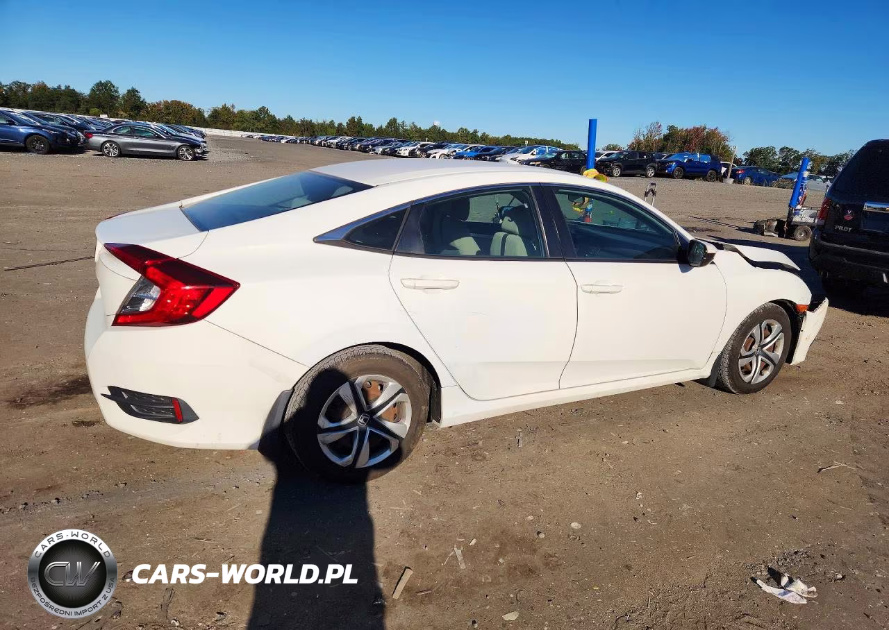 2016 Honda Civic Lx VIN:19XFC2F58GE088927 - 3