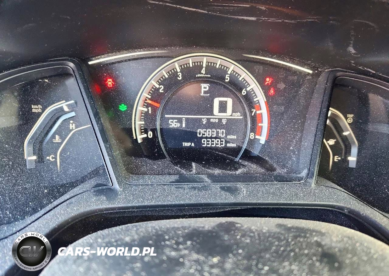 2016 Honda Civic Lx VIN:19XFC2F58GE088927 - 9