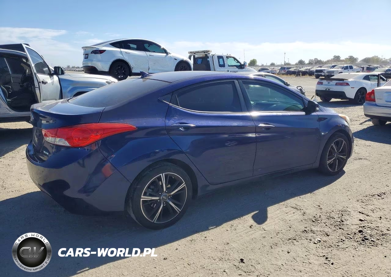 2011 Hyundai Elantra Limited VIN:5NPDH4AE7BH042506 - 3