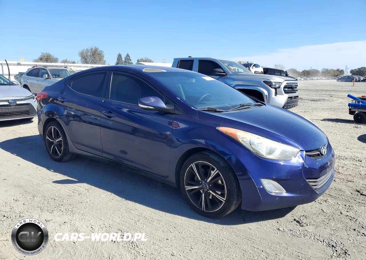 2011 Hyundai Elantra Limited VIN:5NPDH4AE7BH042506 - 4