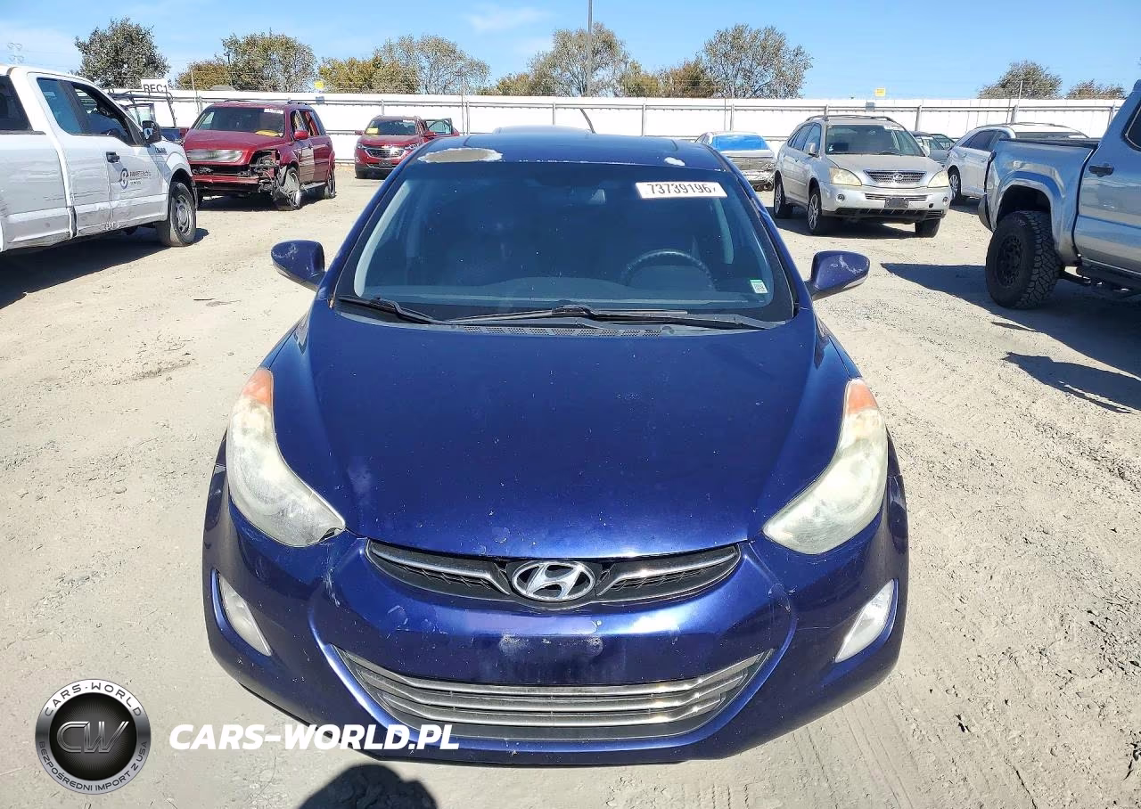 2011 Hyundai Elantra Limited VIN:5NPDH4AE7BH042506 - 5