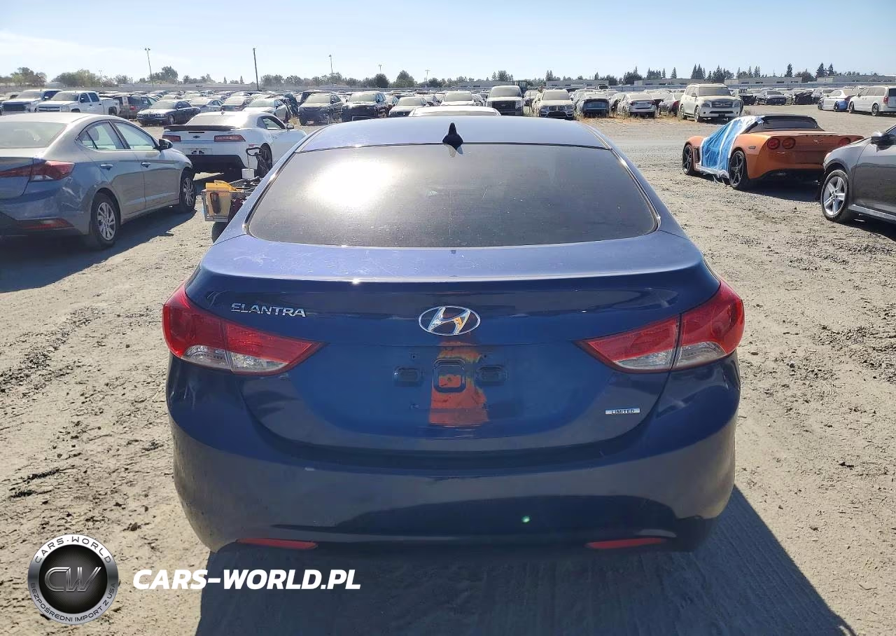 2011 Hyundai Elantra Limited VIN:5NPDH4AE7BH042506 - 6