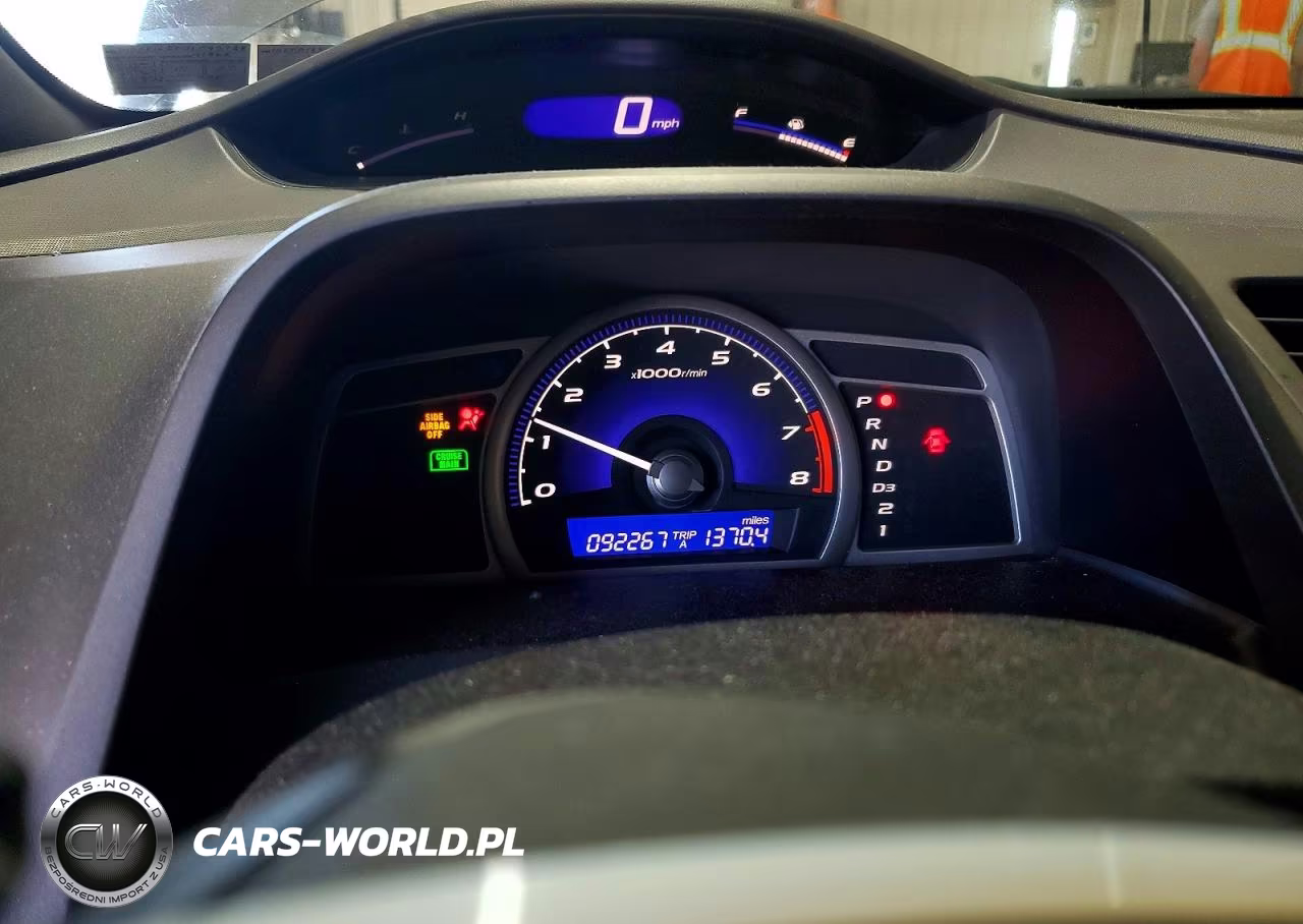 2007 Honda Civic Lx VIN:1HGFA16507L093788 - 9