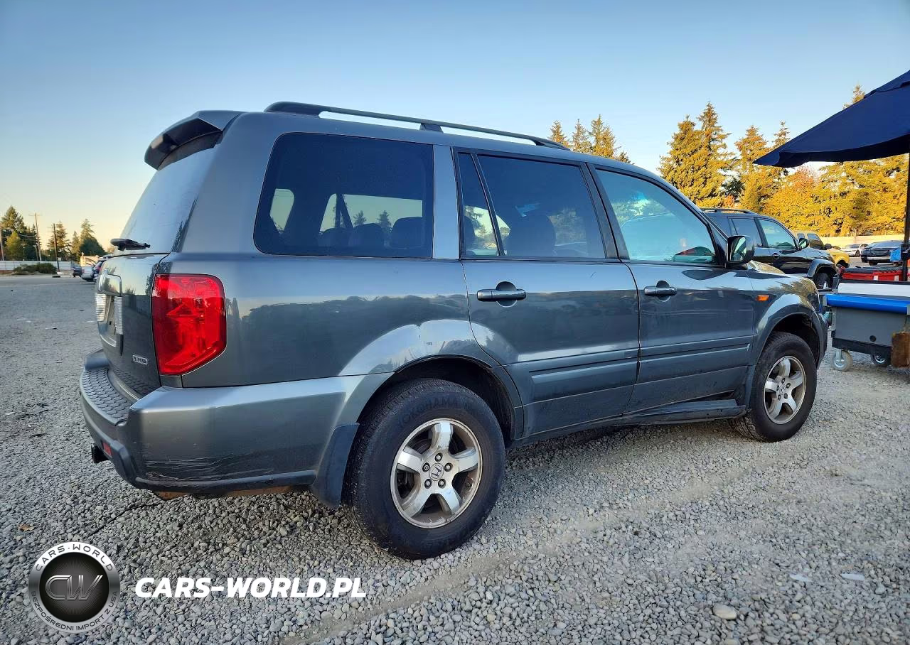 2007 Honda Pilot Exl VIN:2HKYF18597H536210 - 3