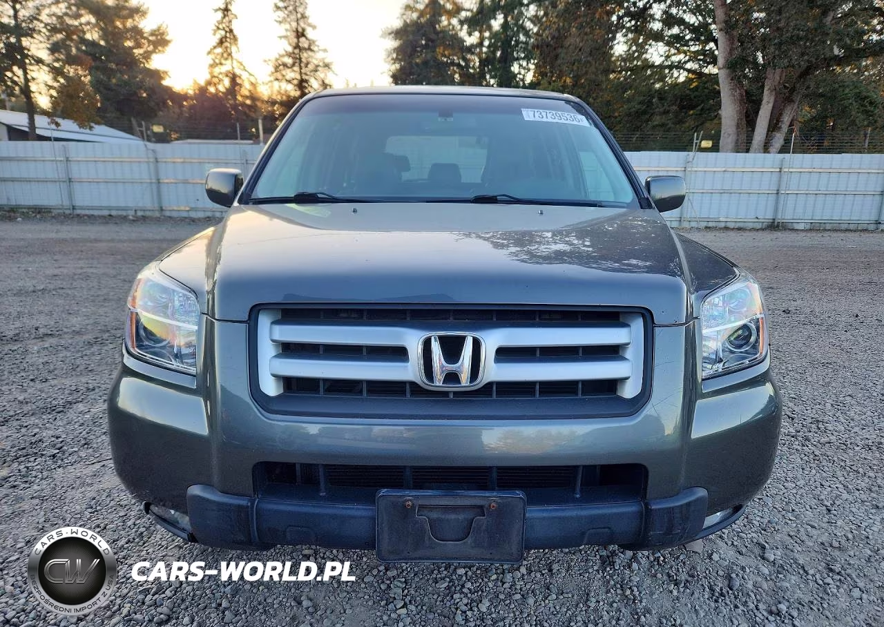 2007 Honda Pilot Exl VIN:2HKYF18597H536210 - 5