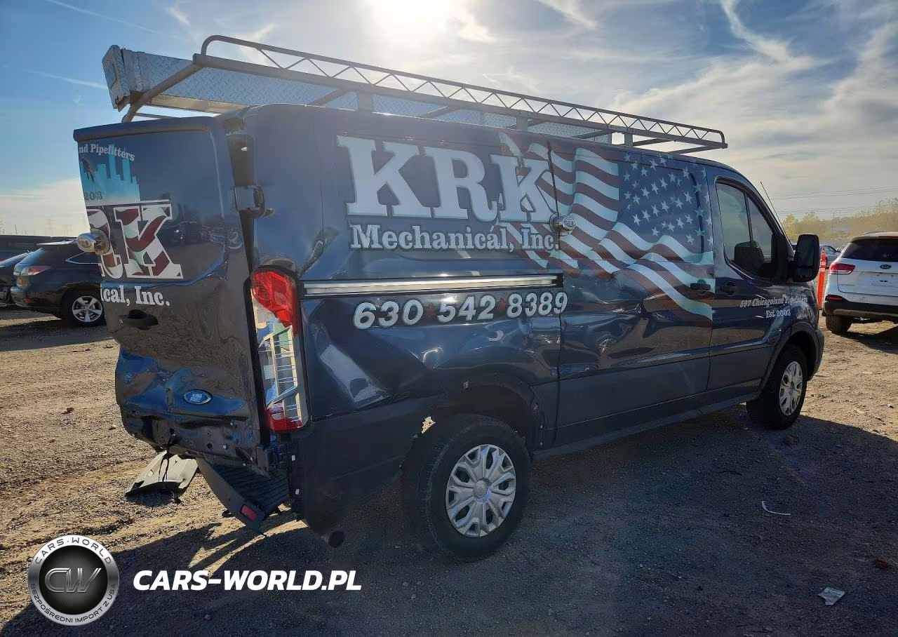 2023 Ford Transit T-250 VIN:1FTBR1Y8XPKB66524 - 3