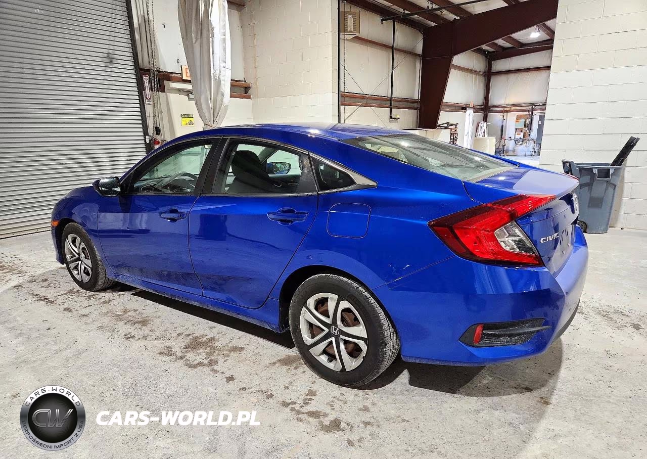 2018 Honda Civic Lx VIN:19XFC2F50JE005966 - 2