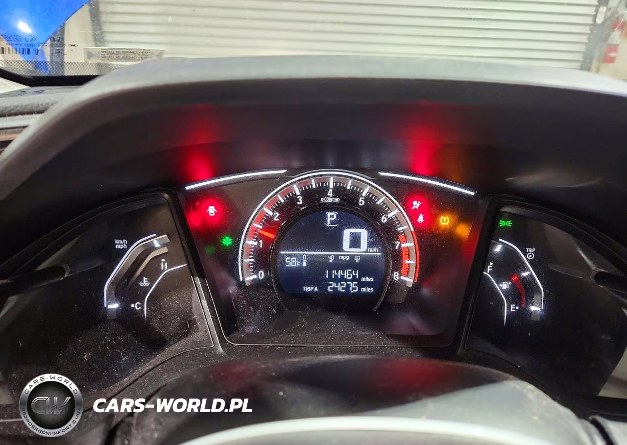 2018 Honda Civic Lx VIN:19XFC2F50JE005966 - 9