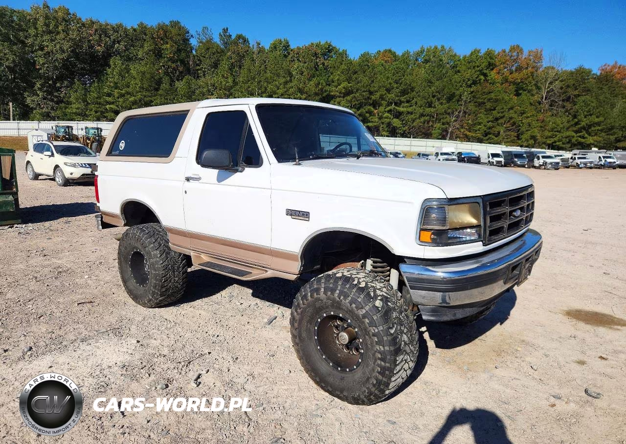 1996 Ford Bronco U100 VIN:1FMEU15H6TLB27767 - 4