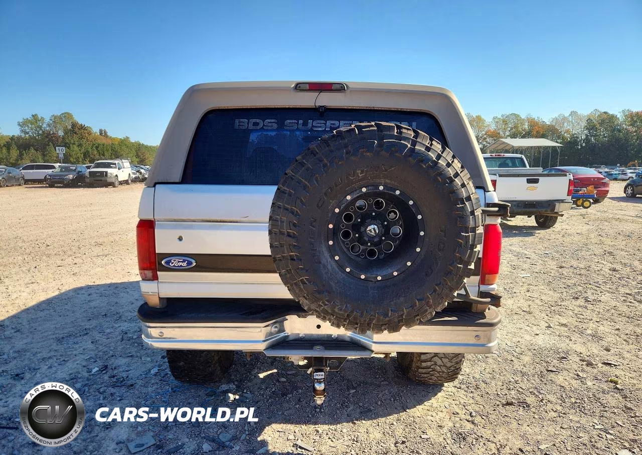 1996 Ford Bronco U100 VIN:1FMEU15H6TLB27767 - 6