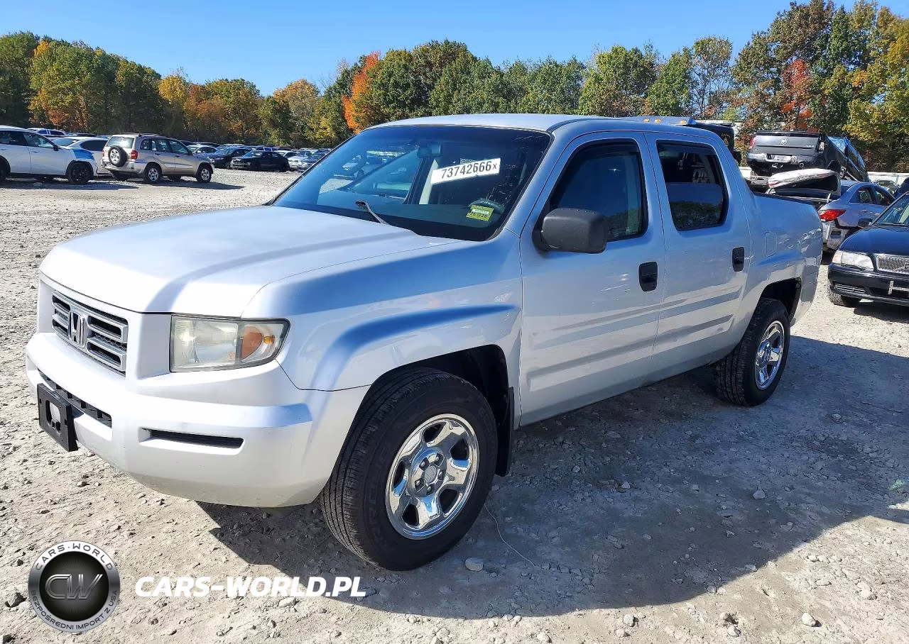 2007 Honda Ridgeline Rt VIN:2HJYK16277H535050 - 1