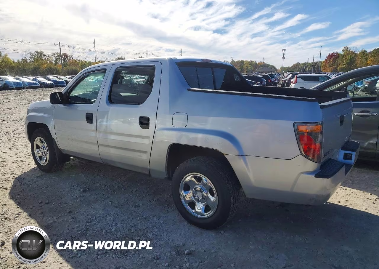 2007 Honda Ridgeline Rt VIN:2HJYK16277H535050 - 2