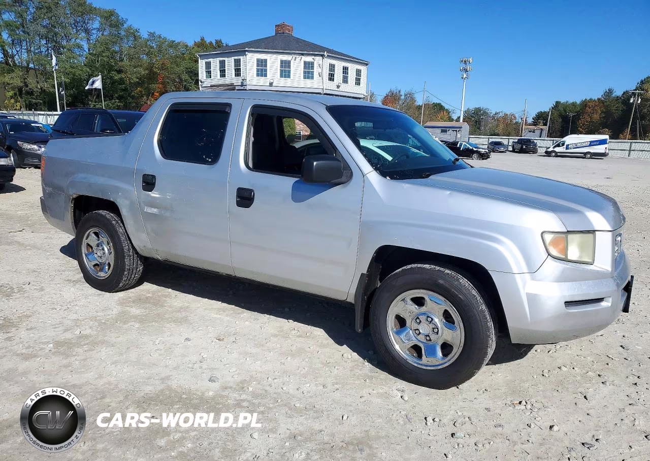 2007 Honda Ridgeline Rt VIN:2HJYK16277H535050 - 4