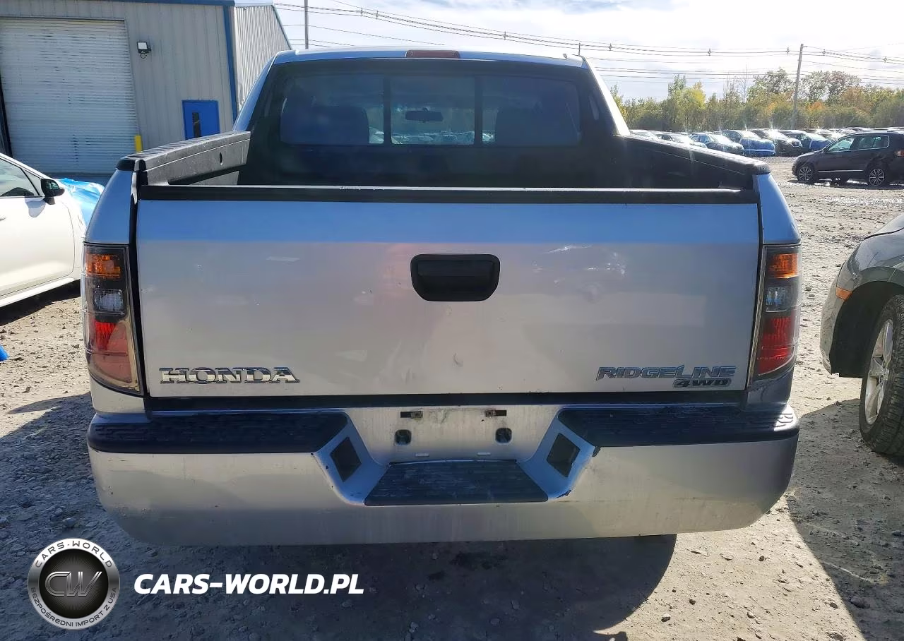 2007 Honda Ridgeline Rt VIN:2HJYK16277H535050 - 6