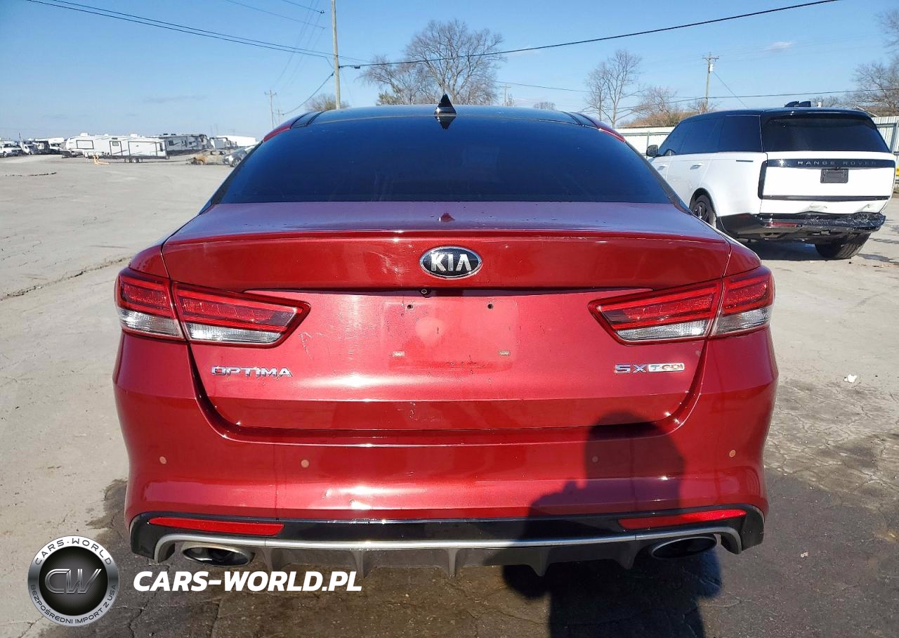 2016 Kia Optima Sx Turbo VIN:5XXGW4L20GG096190 - 6