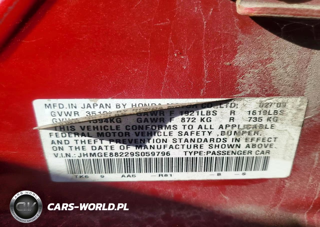 2009 Honda Fit VIN:JHMGE88229S059796 - 12
