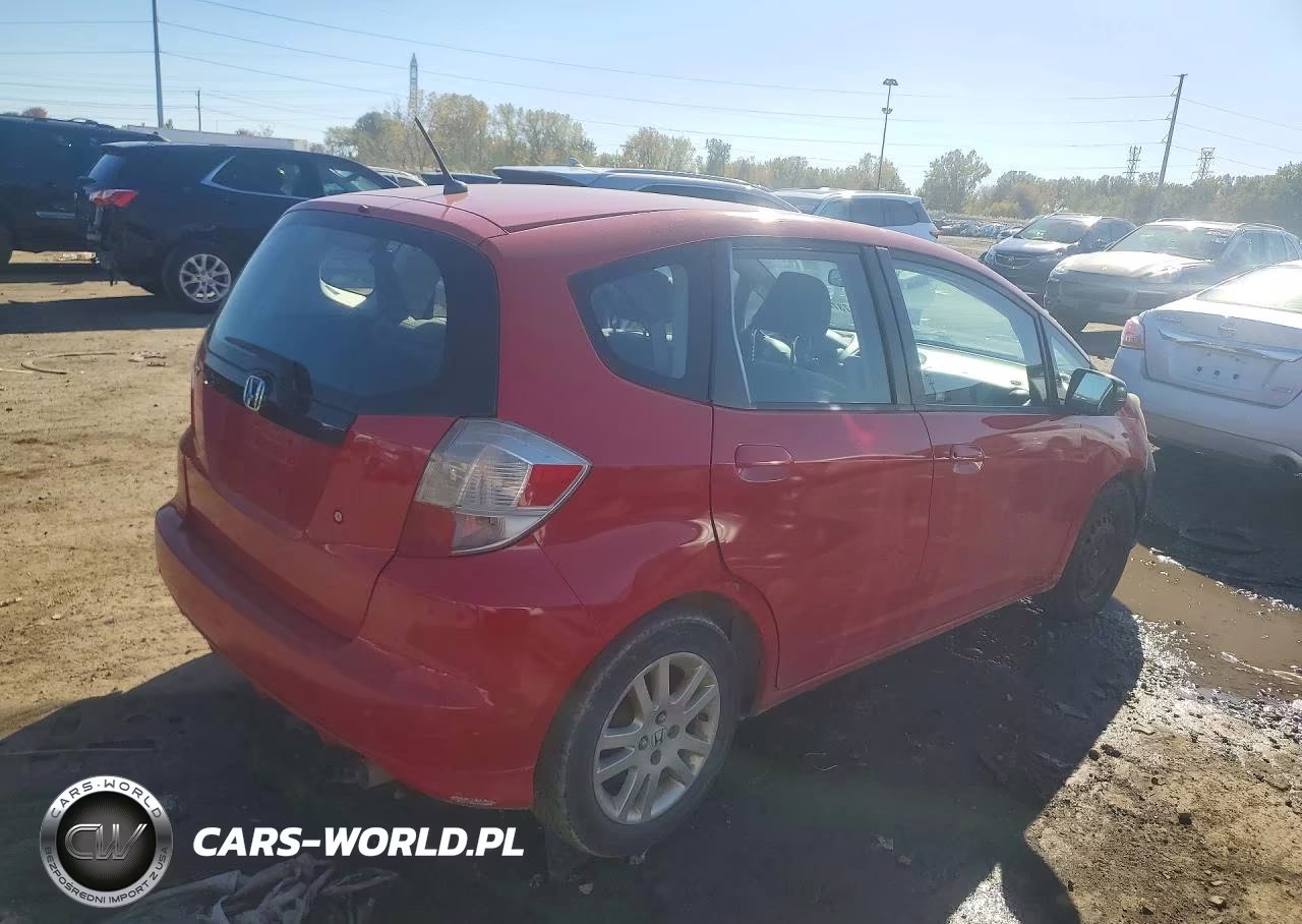 2009 Honda Fit VIN:JHMGE88229S059796 - 3