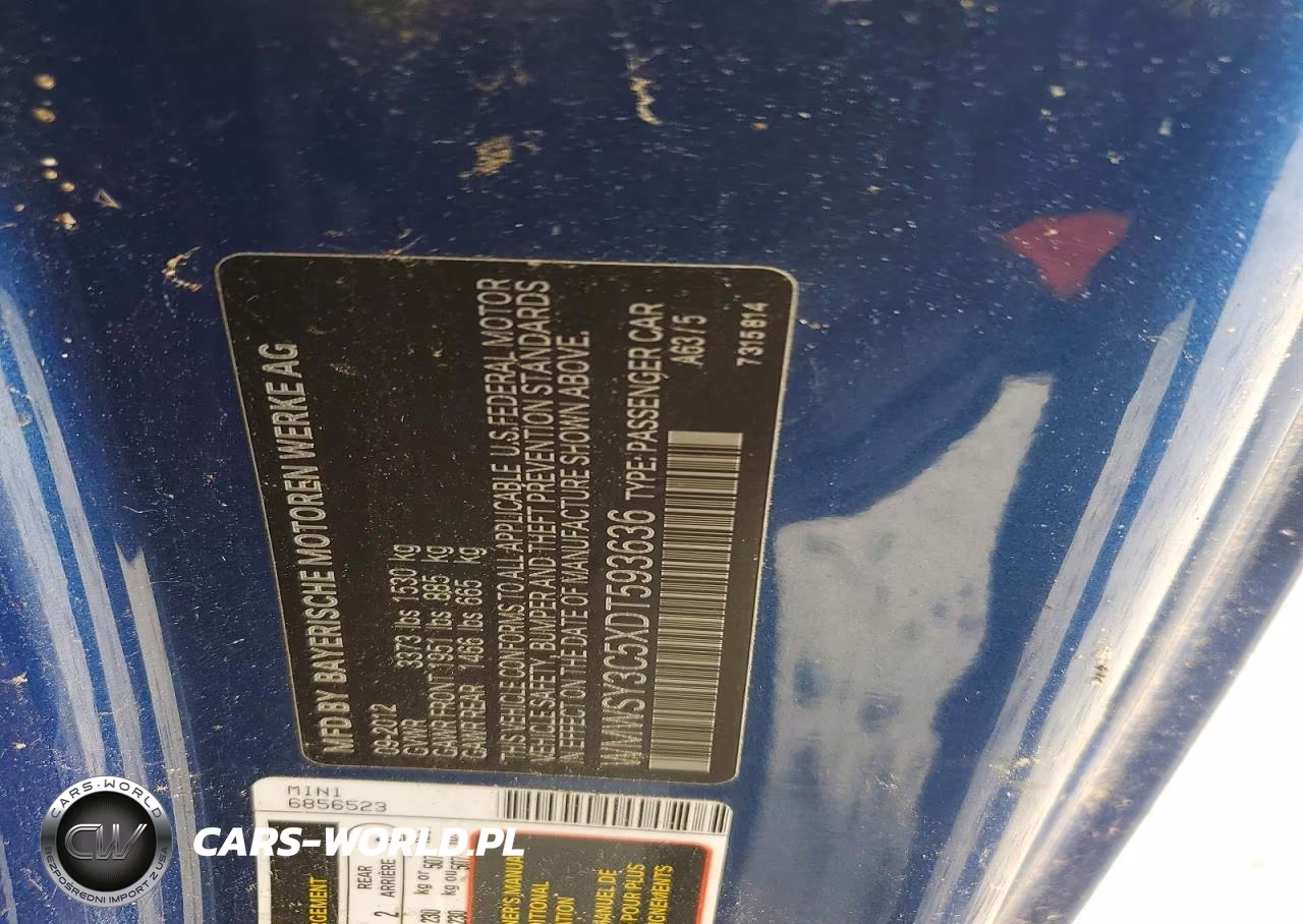 2013 Mini Cooper Roadster VIN:WMWSY3C5XDT593636 - 12