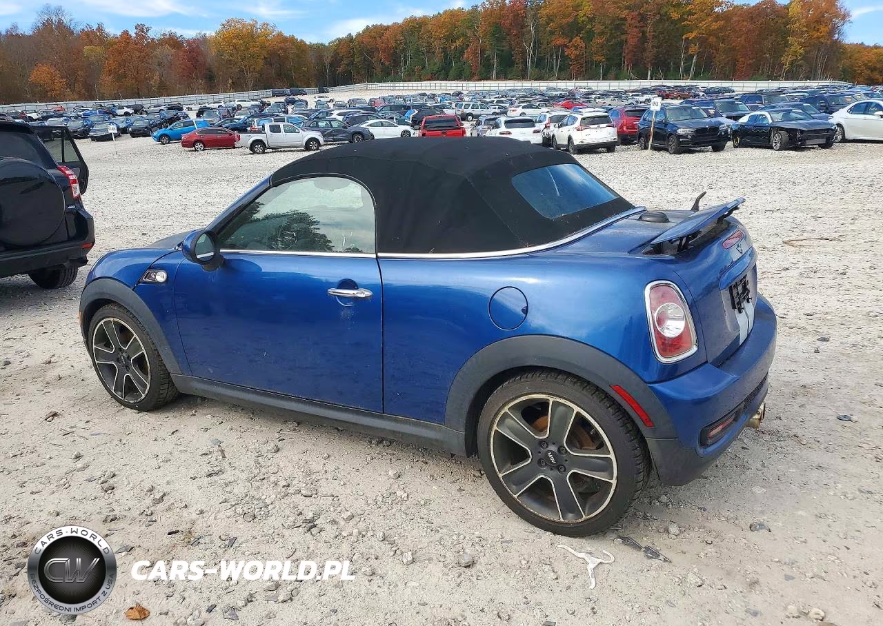 2013 Mini Cooper Roadster VIN:WMWSY3C5XDT593636 - 2