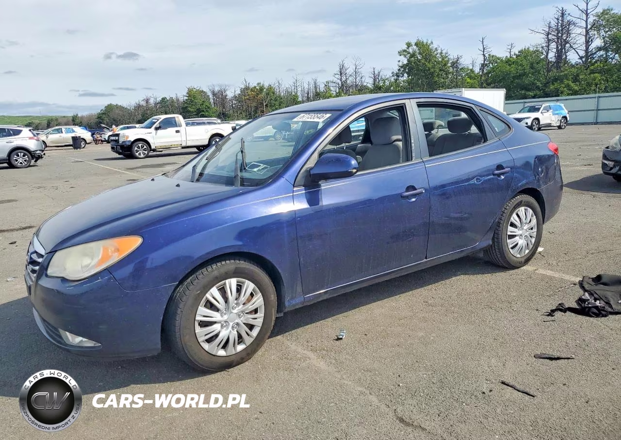 2010 Hyundai Elantra Gls VIN:KMHDU4AD3AU114059 - 1