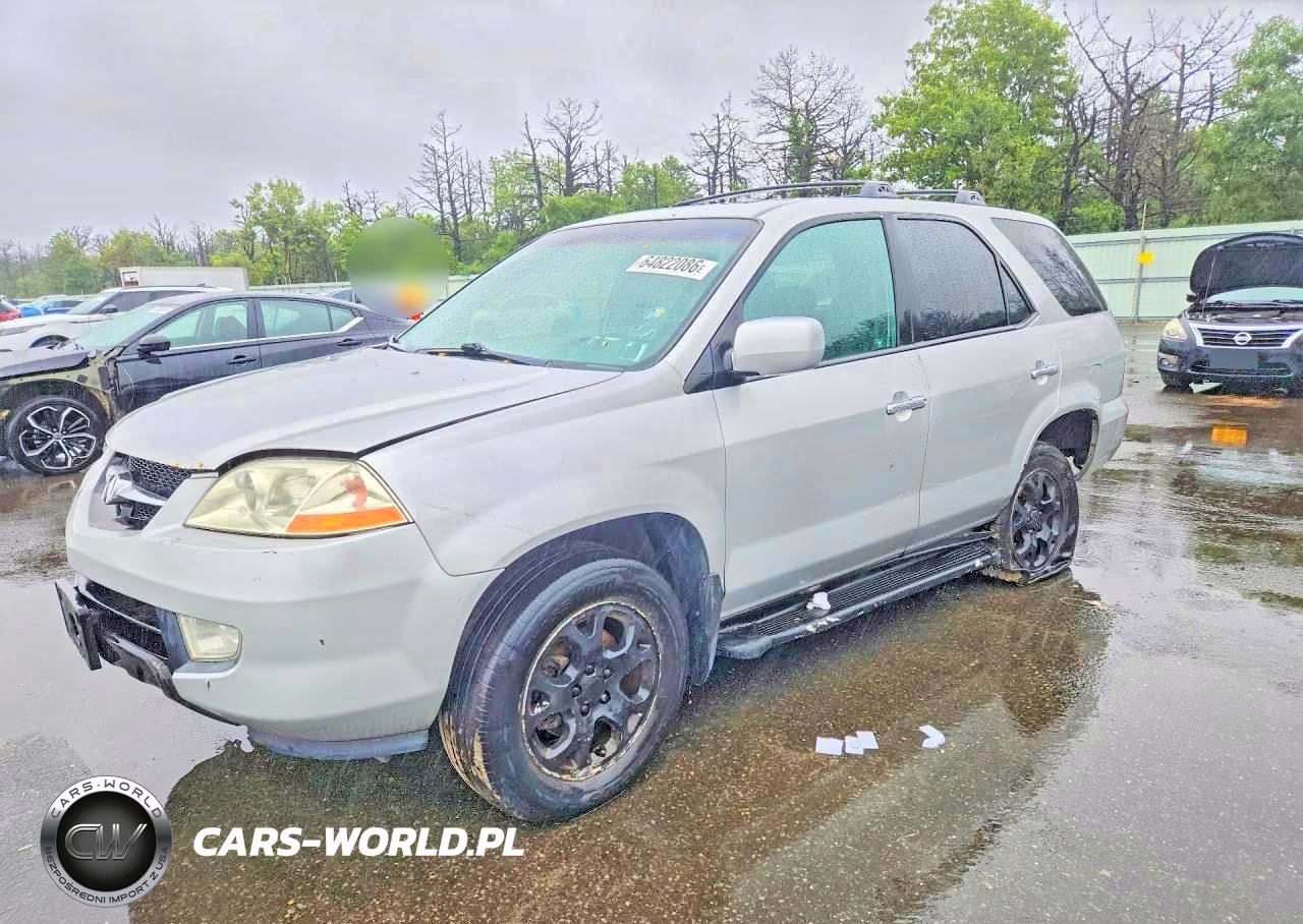 2002 Acura Mdx Touring VIN:2HNYD18872H532314 - 1