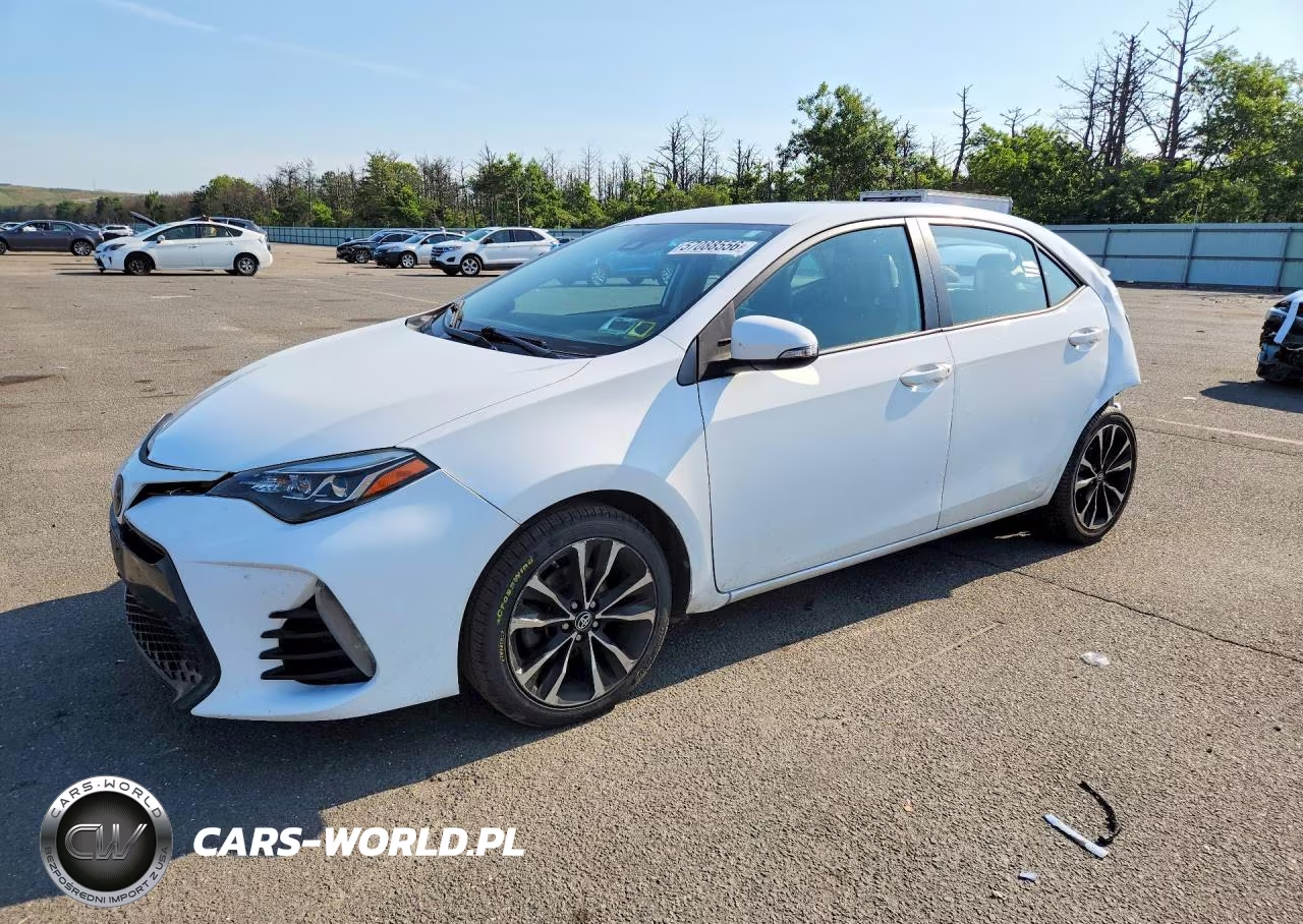 2017 Toyota Corolla Se VIN:2T1BURHE6HC886280 - 1