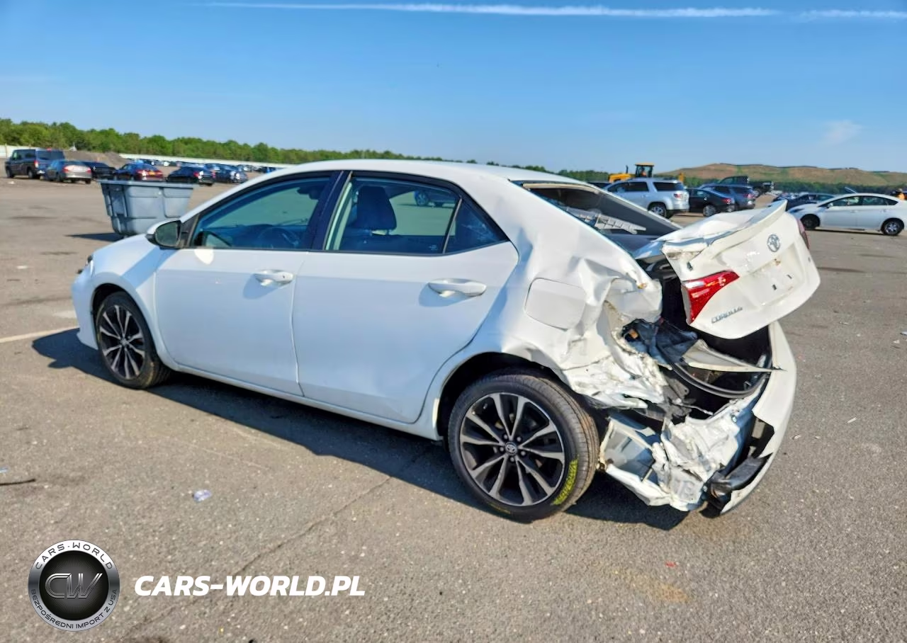 2017 Toyota Corolla Se VIN:2T1BURHE6HC886280 - 2