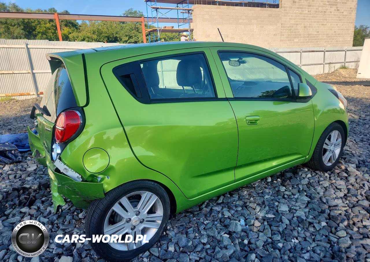 2014 Chevrolet Spark 1Lt VIN:KL8CD6S96EC561818 - 3