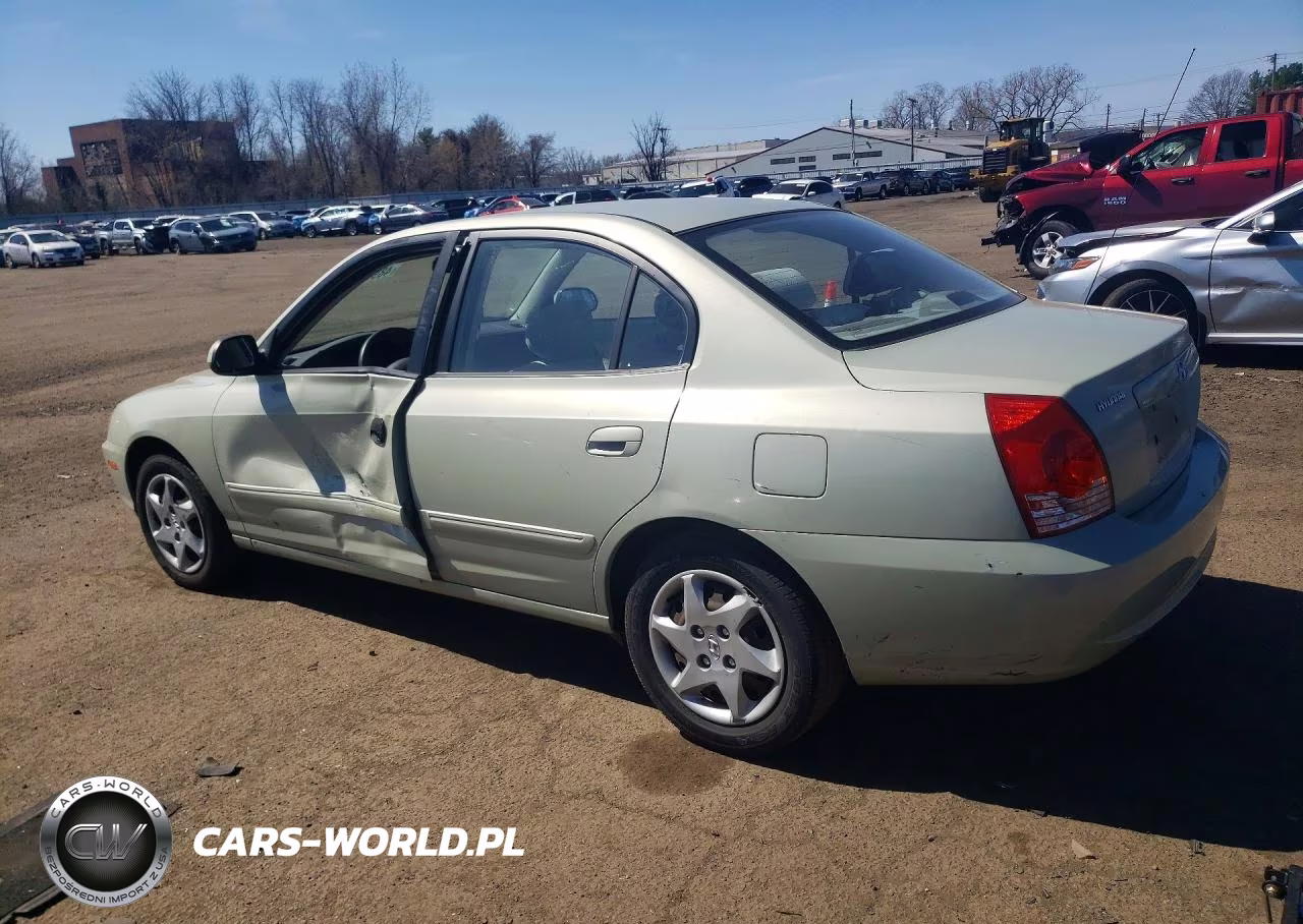 2004 Hyundai Elantra Gls VIN:KMHDN46D24U743693 - 2