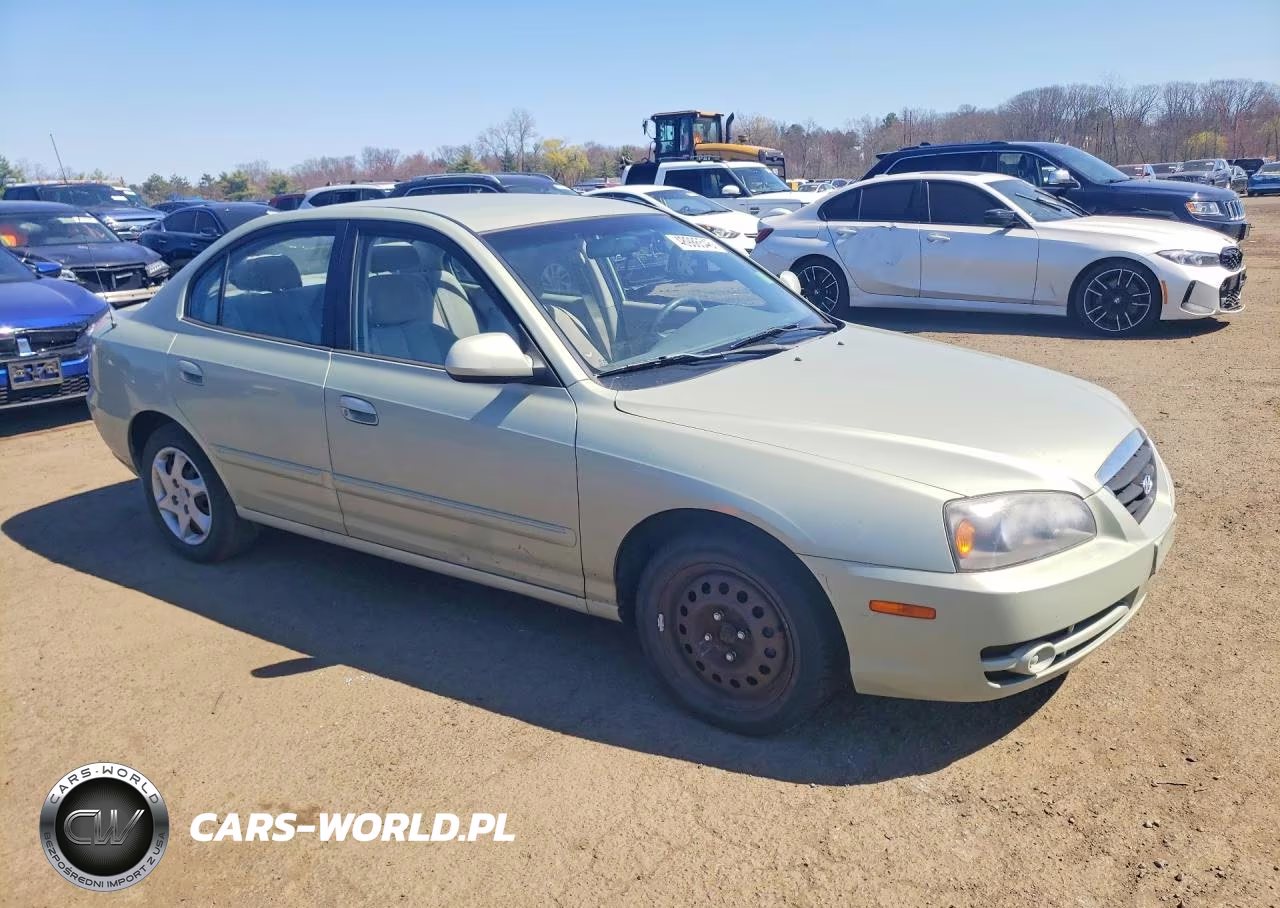2004 Hyundai Elantra Gls VIN:KMHDN46D24U743693 - 4
