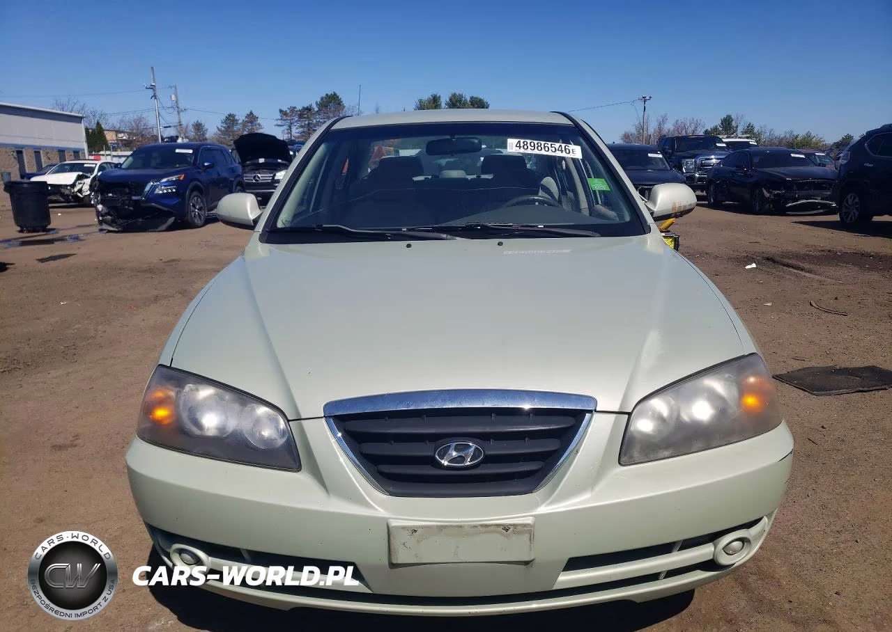 2004 Hyundai Elantra Gls VIN:KMHDN46D24U743693 - 5