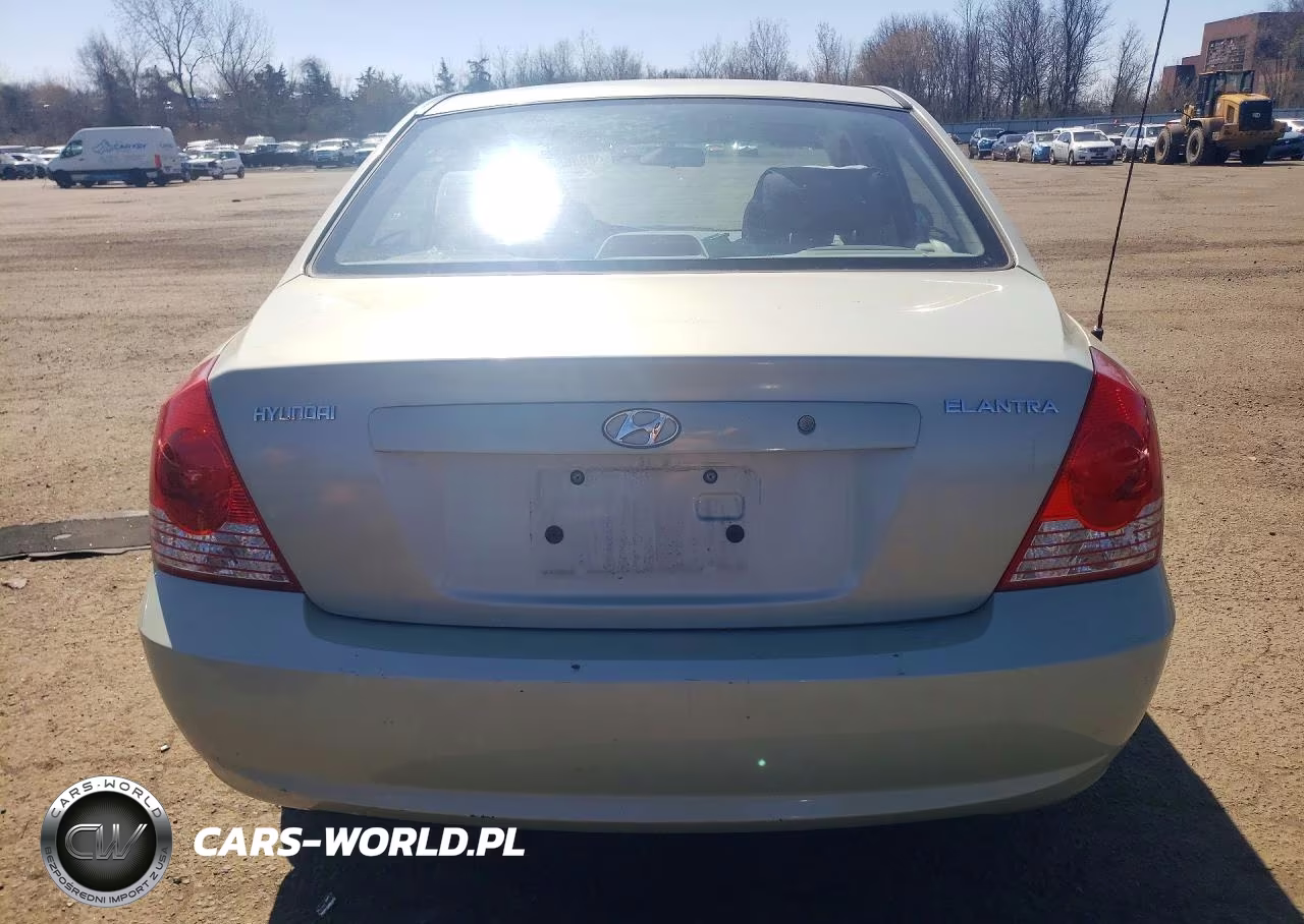 2004 Hyundai Elantra Gls VIN:KMHDN46D24U743693 - 6