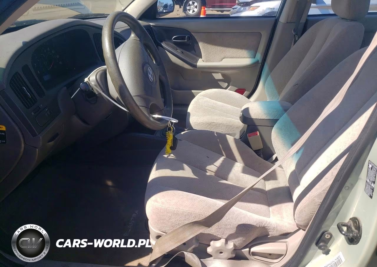 2004 Hyundai Elantra Gls VIN:KMHDN46D24U743693 - 7