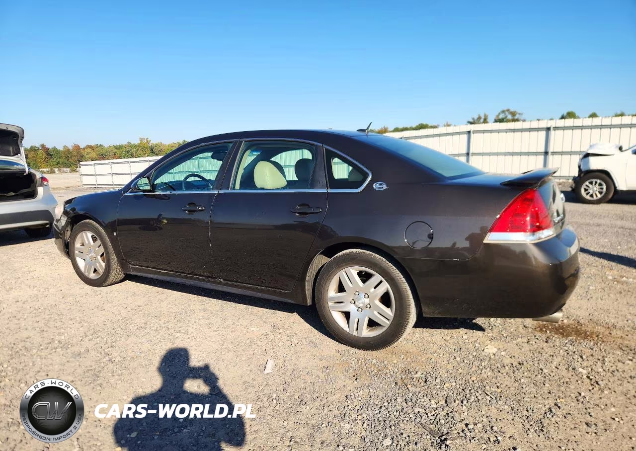 2009 CHEVROLET IMPALA LT VIN:2G1WC57M191220071 - 2