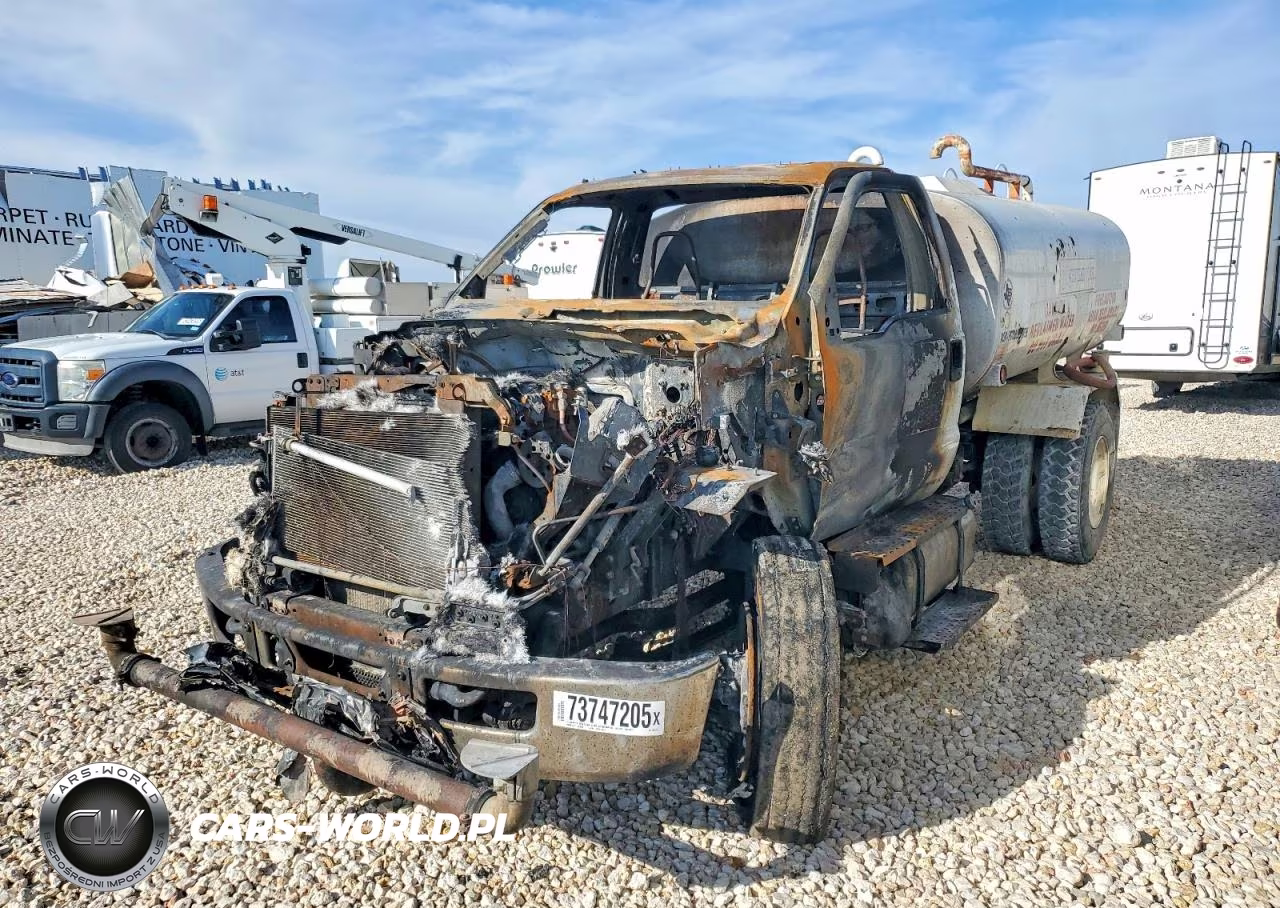 2017 Ford F750 Super Duty Water Truck VIN:1FDNF7DC5HDB01813 - 2