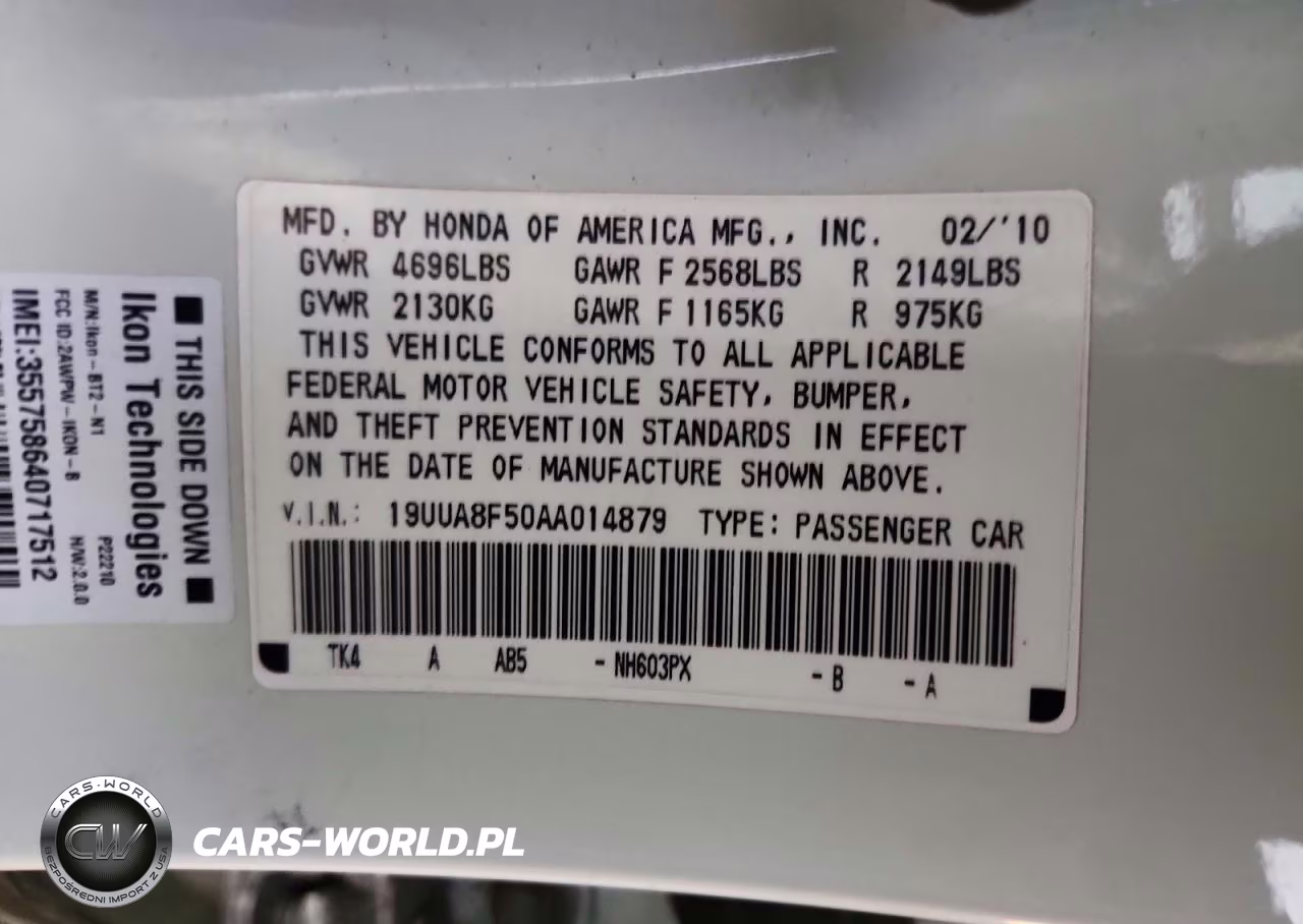 2010 Acura Tl VIN:19UUA8F50AA014879 - 12