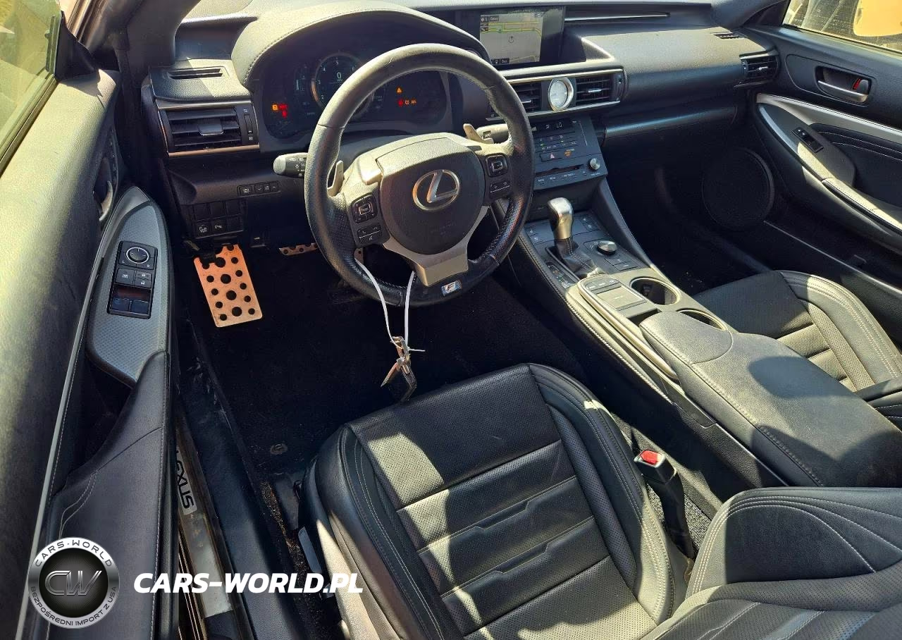 2015 Lexus Rc 350 VIN:JTHHE5BC7F5010429 - 8