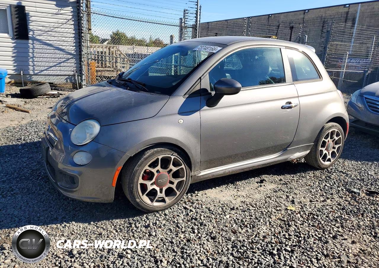 2012 Fiat 500 Sport VIN:3C3CFFBR5CT127090 - 1