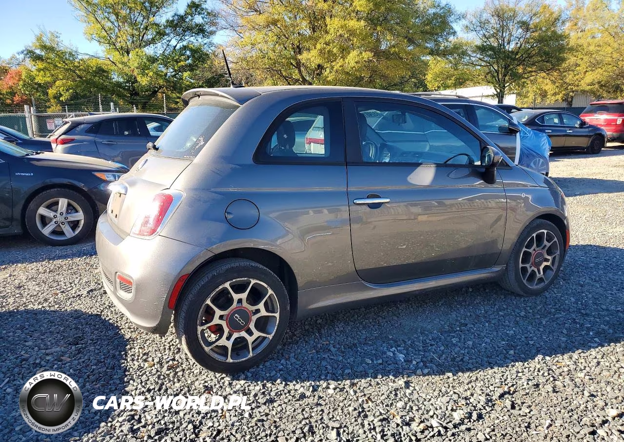 2012 Fiat 500 Sport VIN:3C3CFFBR5CT127090 - 3