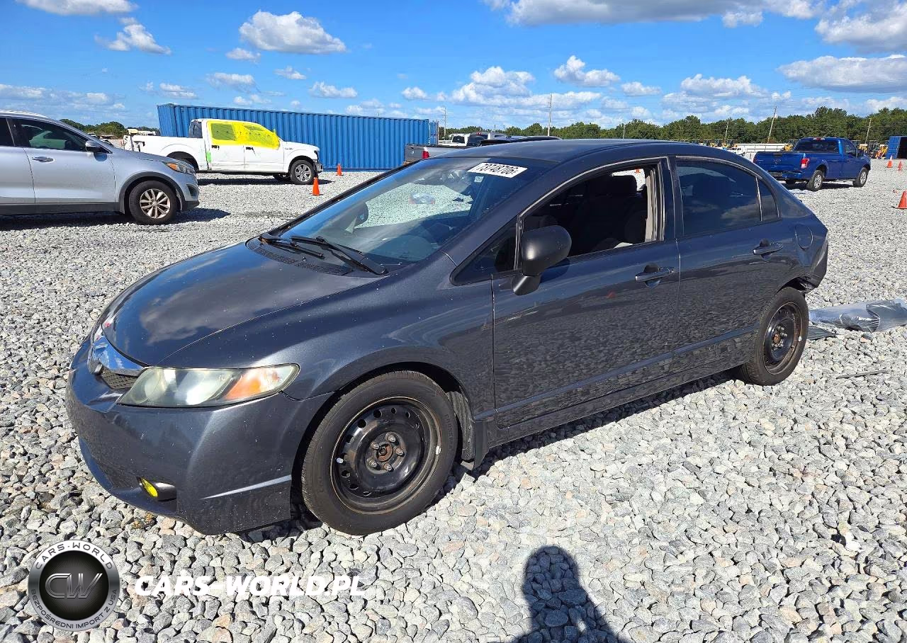 2009 Honda Civic Lx VIN:2HGFA16549H349110 - 1