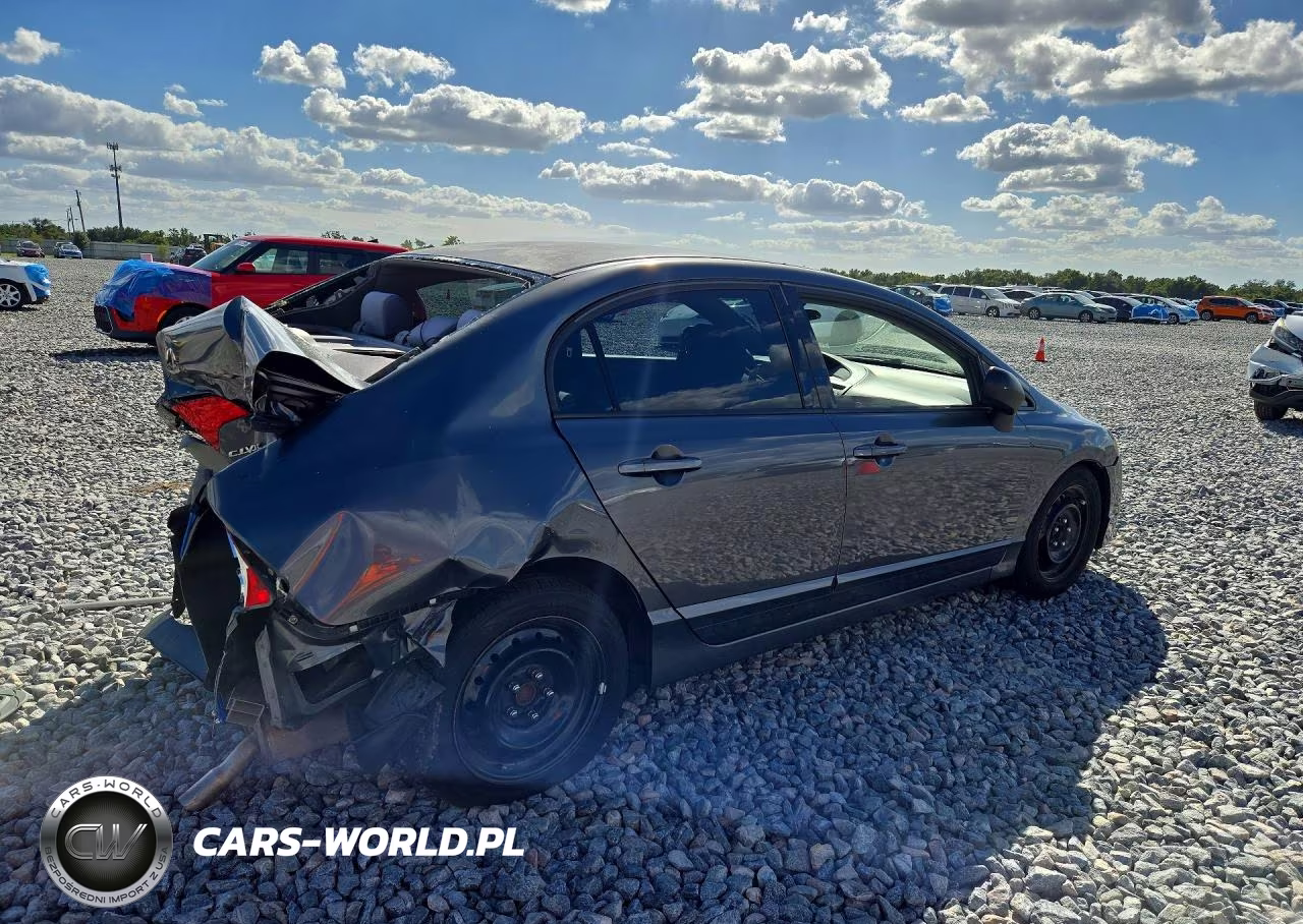 2009 Honda Civic Lx VIN:2HGFA16549H349110 - 3