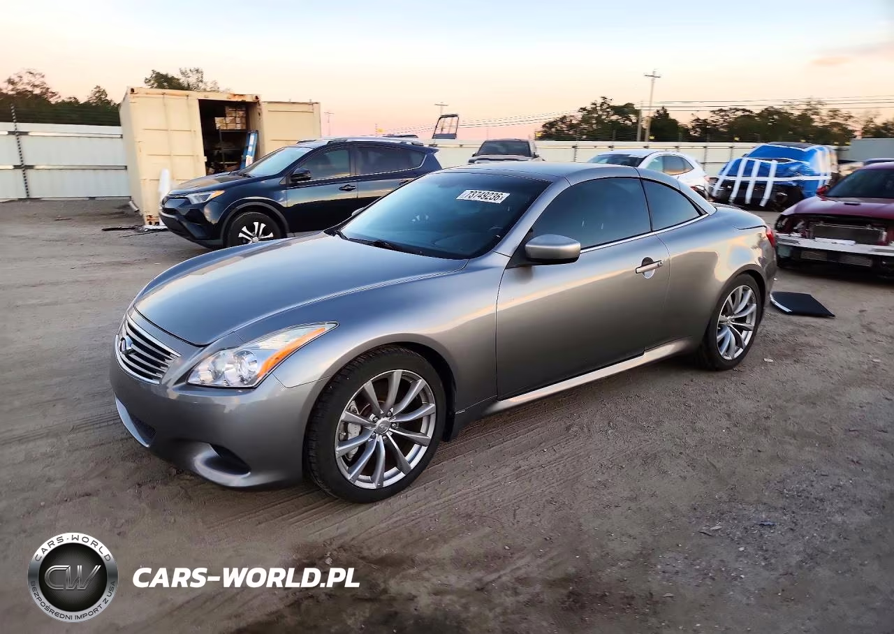 2009 Infiniti G37 Convertible Base VIN:JNKCV66E59M722962 - 1