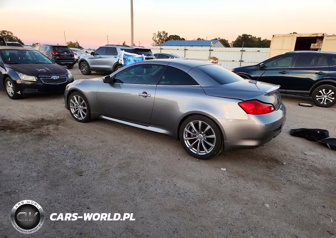 2009 Infiniti G37 Convertible Base VIN:JNKCV66E59M722962 - 2