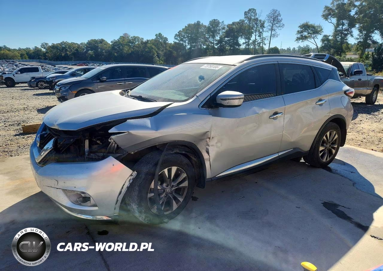 2016 Nissan Murano Sv VIN:5N1AZ2MG2GN169197 - 1
