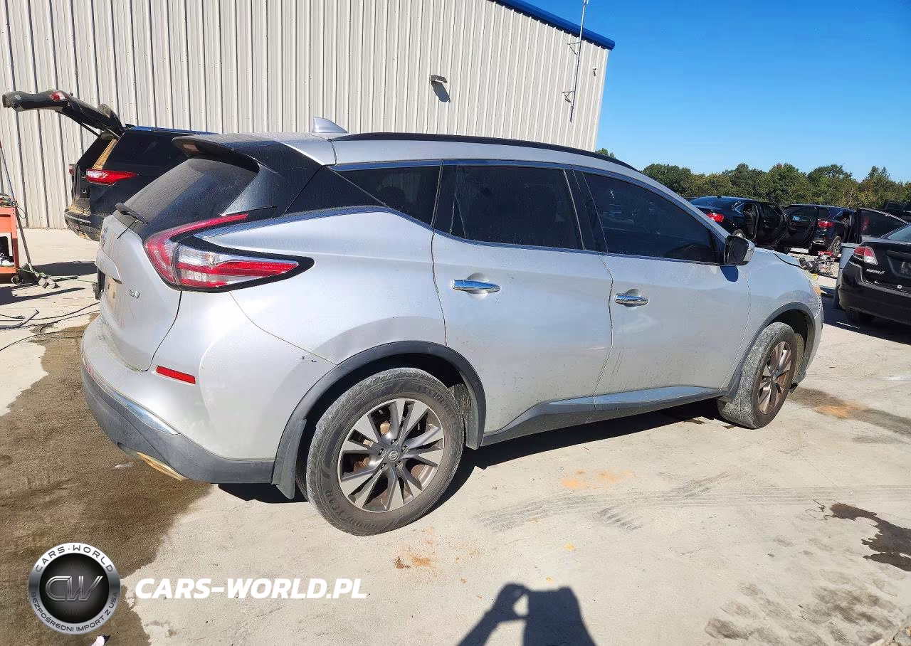 2016 Nissan Murano Sv VIN:5N1AZ2MG2GN169197 - 3