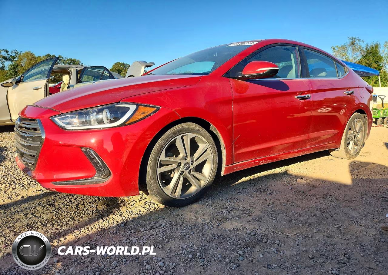 2017 Hyundai Elantra Limited VIN:5NPD84LF5HH090892 - 1