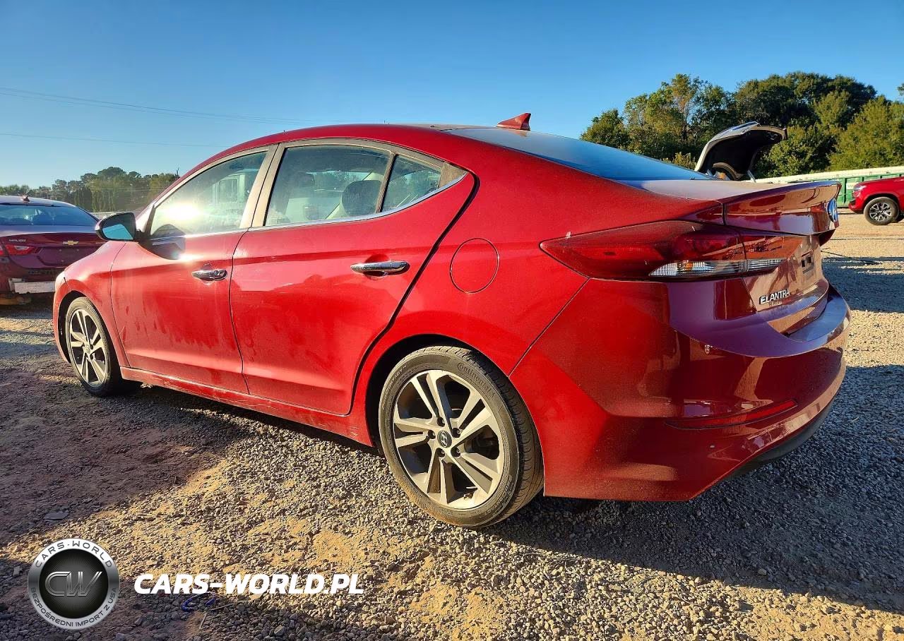 2017 Hyundai Elantra Limited VIN:5NPD84LF5HH090892 - 2