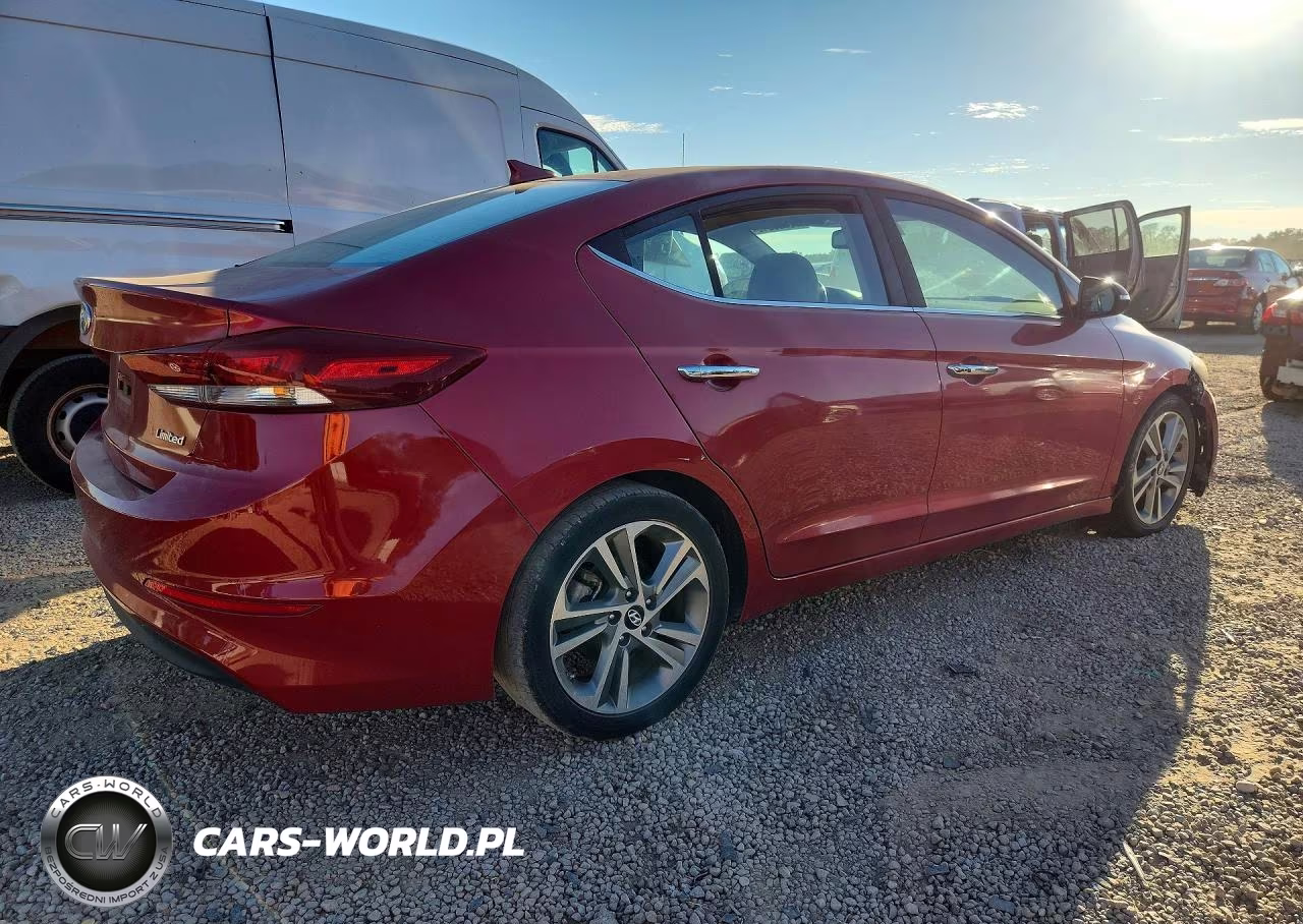 2017 Hyundai Elantra Limited VIN:5NPD84LF5HH090892 - 3