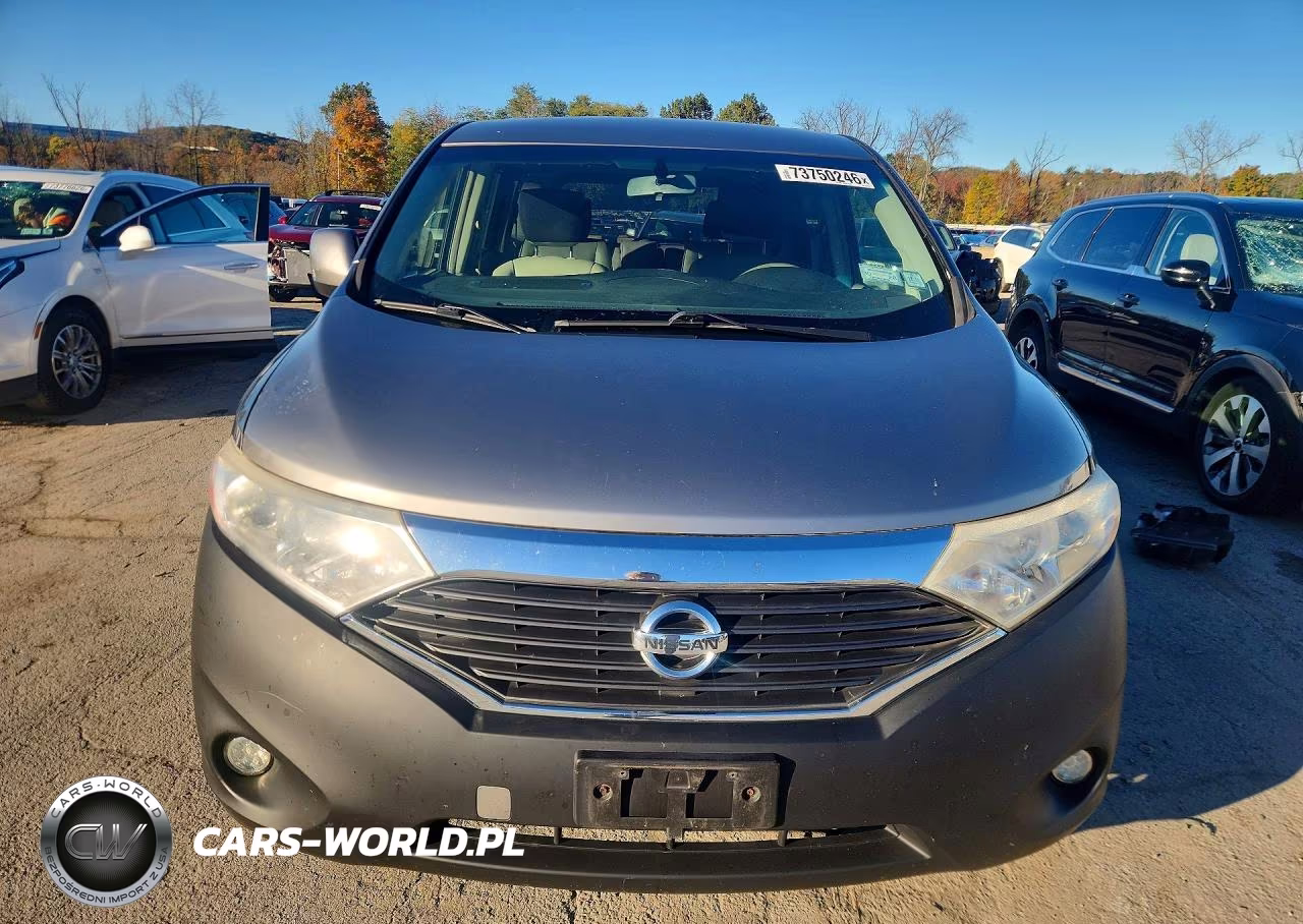 2012 Nissan Quest 3.5 S VIN:JN8AE2KP9C9045115 - 5