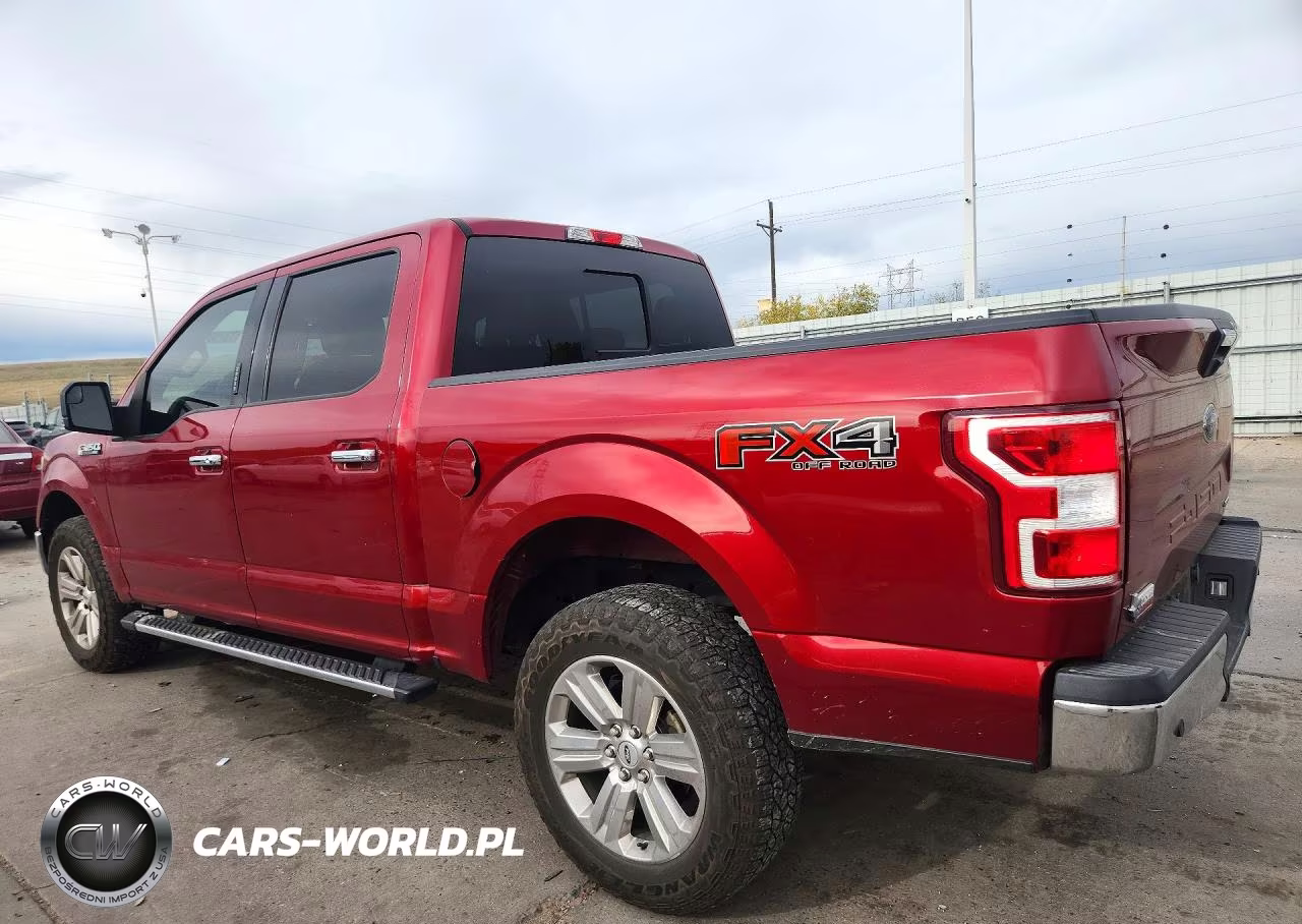 2018 Ford F150 Supercrew VIN:1FTEW1EG4JKF54860 - 2